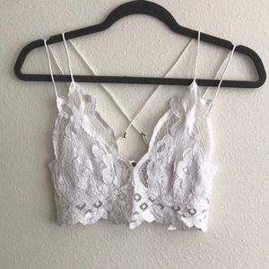 Free People - Adella Lace bralette top